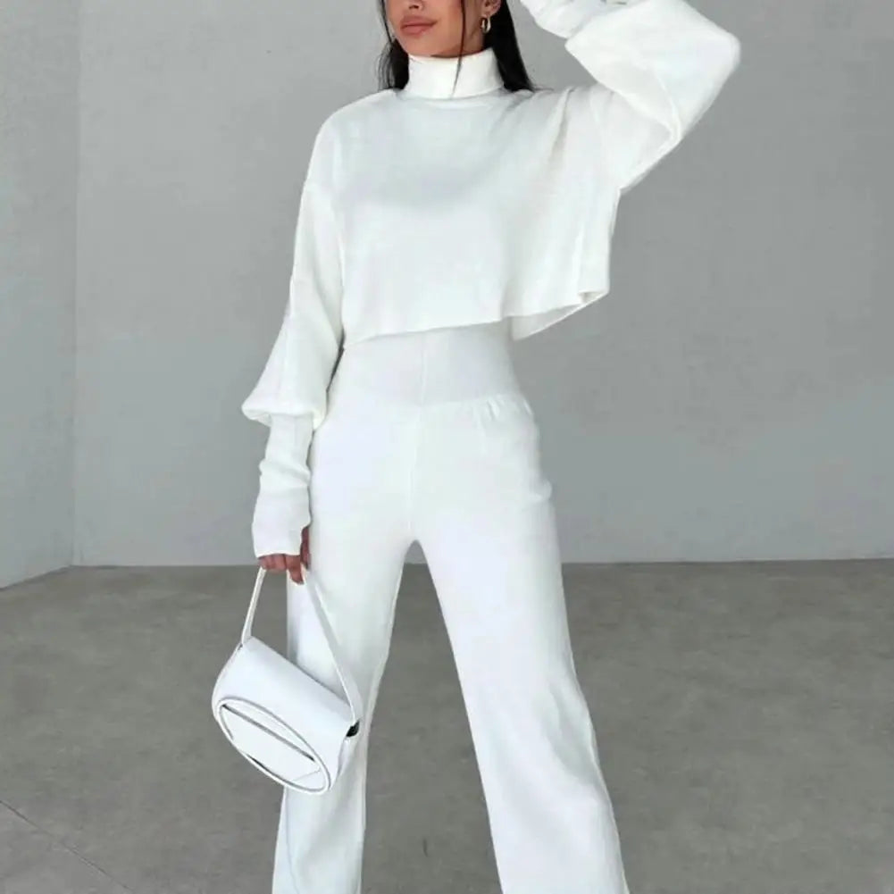 ΣΕΤ CROPPED TOP LONG SLEEVE+PANTS