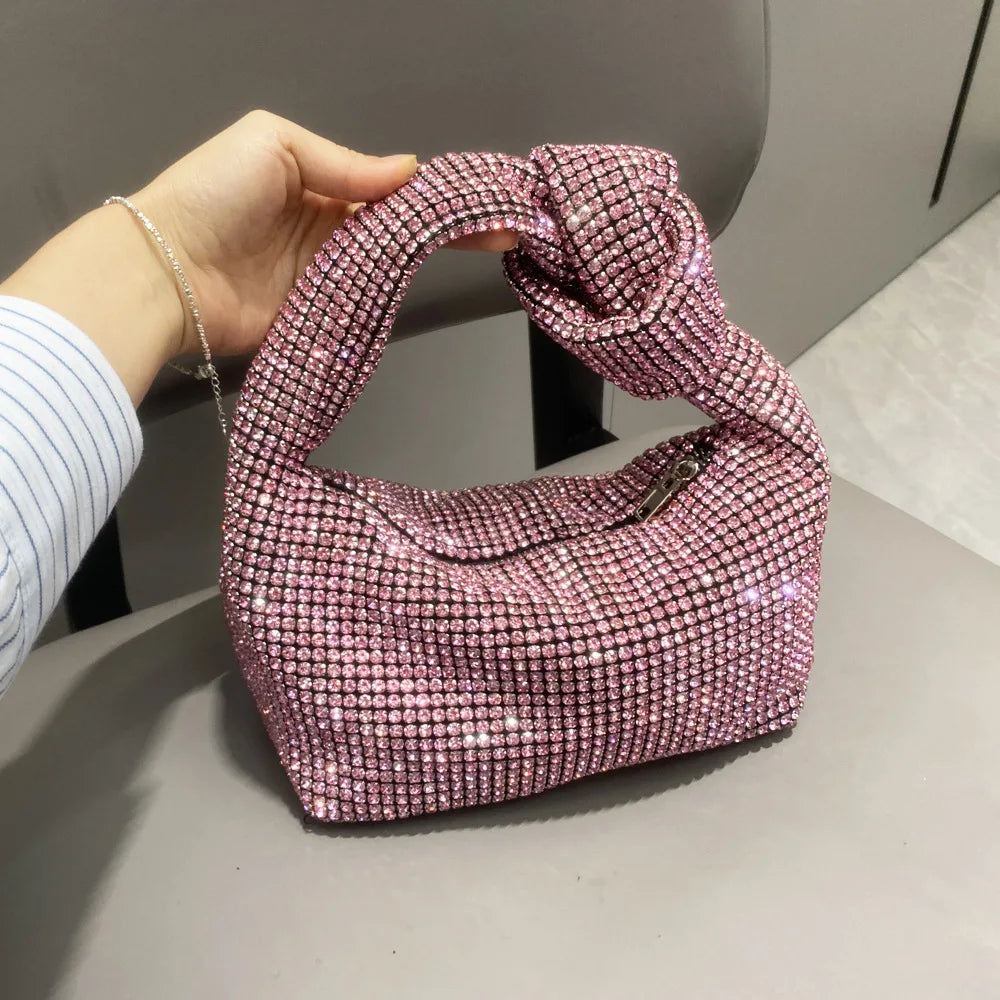 Diamond Evening Clutch Bag