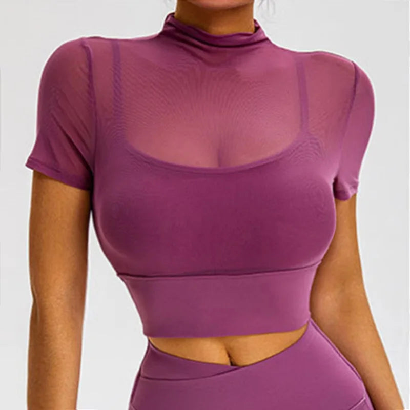 Top με Διάφανο Layer