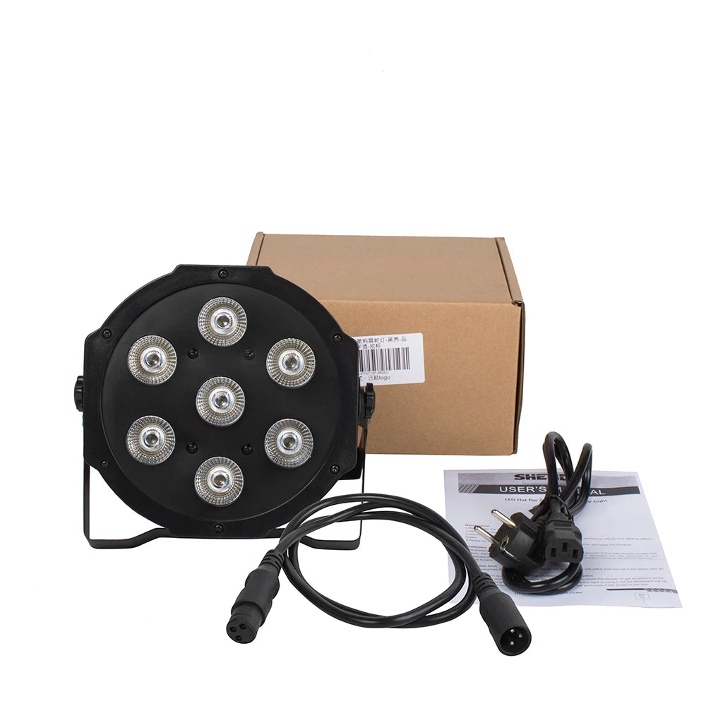 LED Par Light 7x18W RGBWA+UV – Stage & Party Light για DJ, Events & Weddings