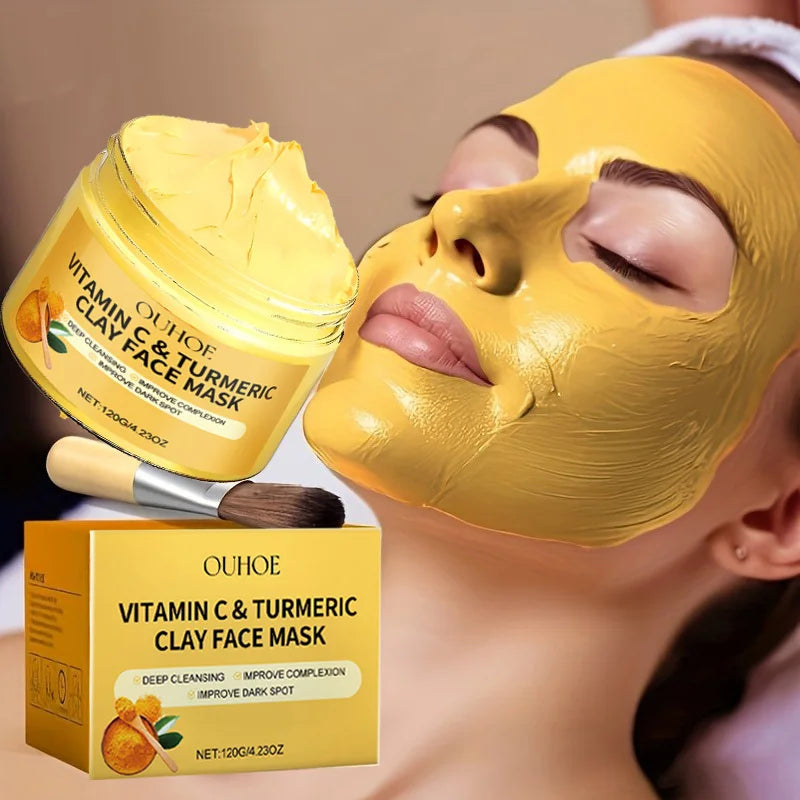 Vitamin C & Turmeric Exfoliating Mask – Απολεπιστική Μάσκα Προσώπου με Βιταμίνη C