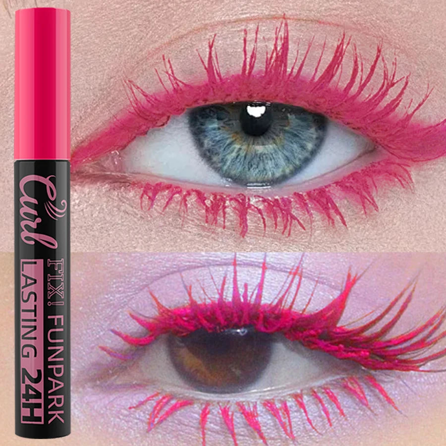 9 Color Mascara Thick Curl Waterproof