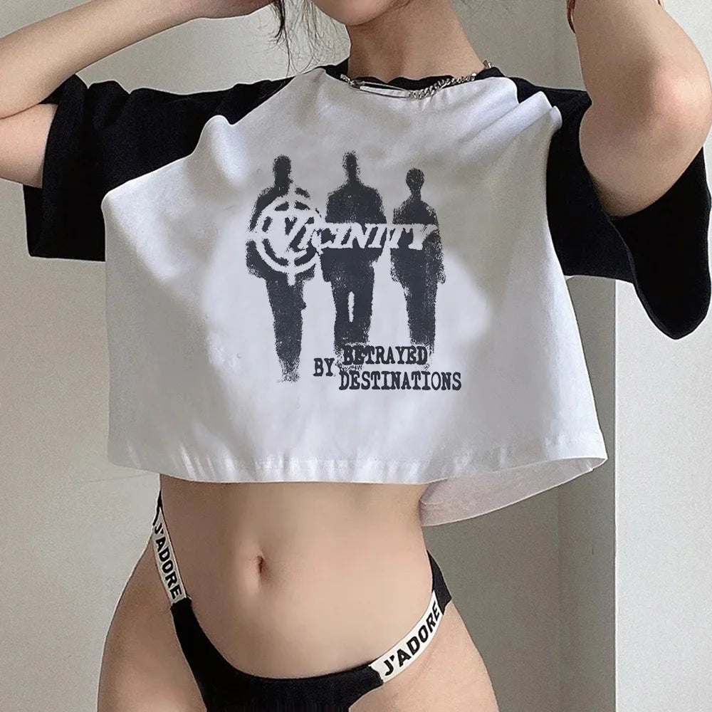 Crop Top Y2K με Αστέρι