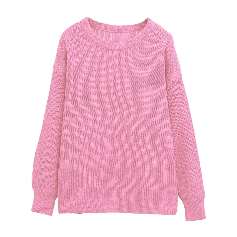 Women Pullover  Round Neck