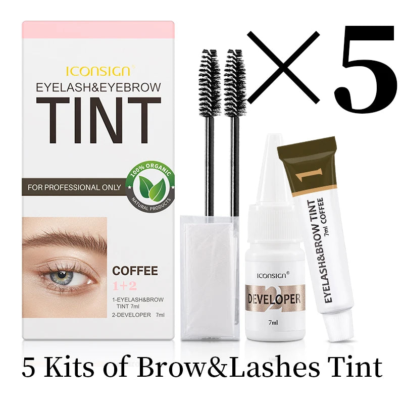 Σετ Tint Φρυδιών & Βλεφαρίδων – Μακράς Διάρκειας Αποτέλεσμα