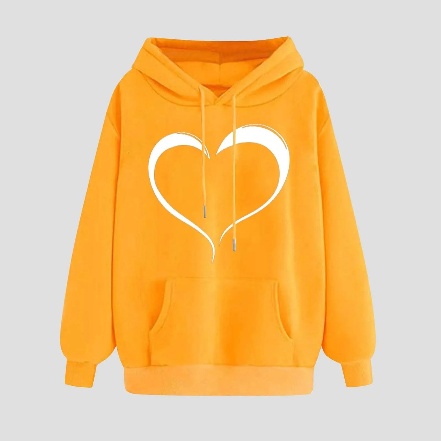Women Hoodies  Heart Shapped
