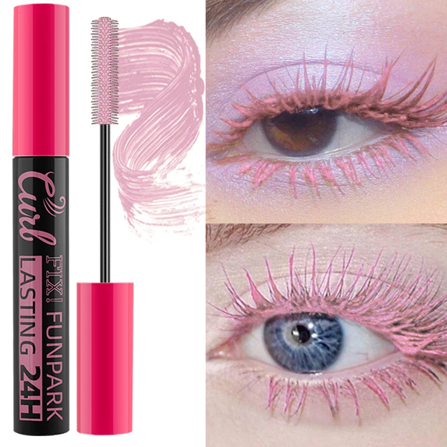 9 Color Mascara Thick Curl Waterproof