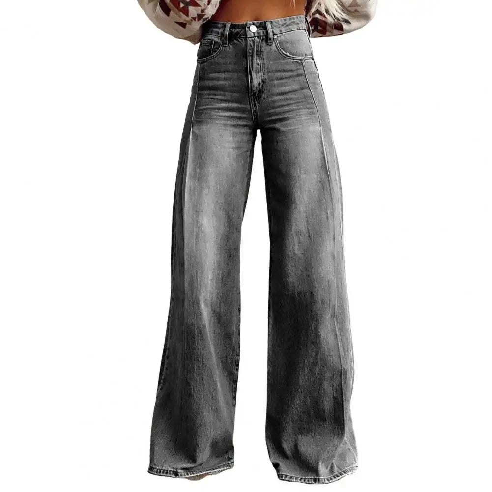 High Waist Baggy Jeans