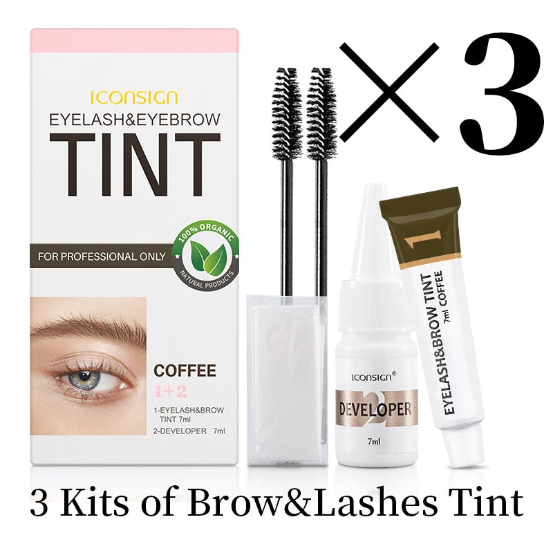 Σετ Tint Φρυδιών & Βλεφαρίδων – Μακράς Διάρκειας Αποτέλεσμα
