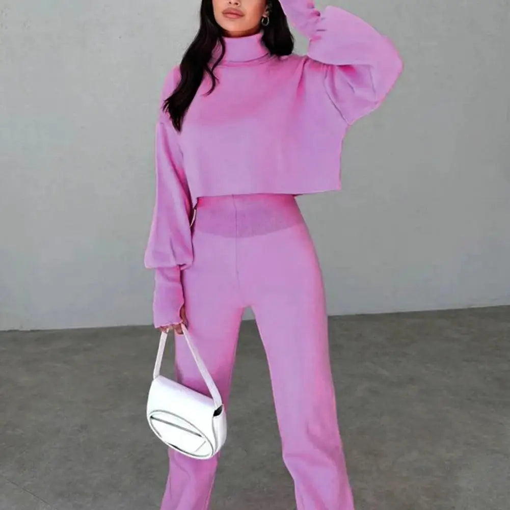 ΣΕΤ CROPPED TOP LONG SLEEVE+PANTS