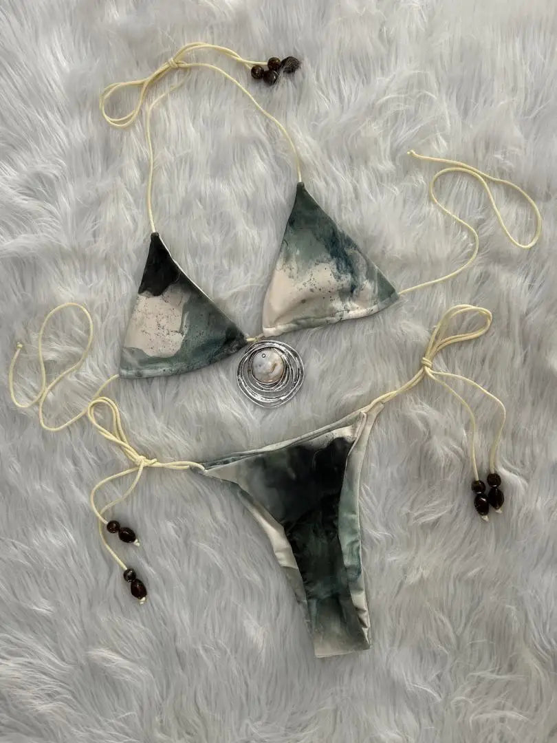 Sexy Tie-Dye Μπικίνι 2 Τεμαχίων