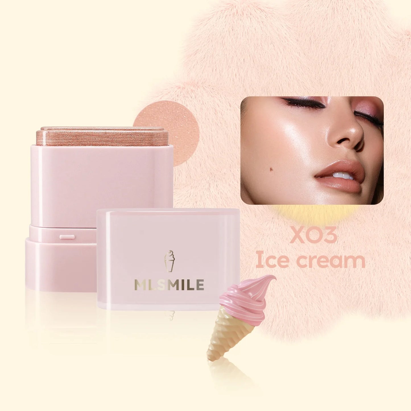 Multi Functional Rotating Blush Stick