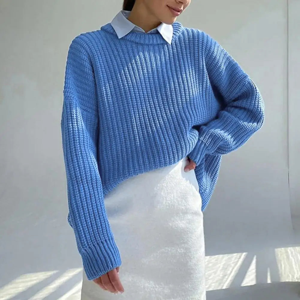 Women Pullover  Round Neck