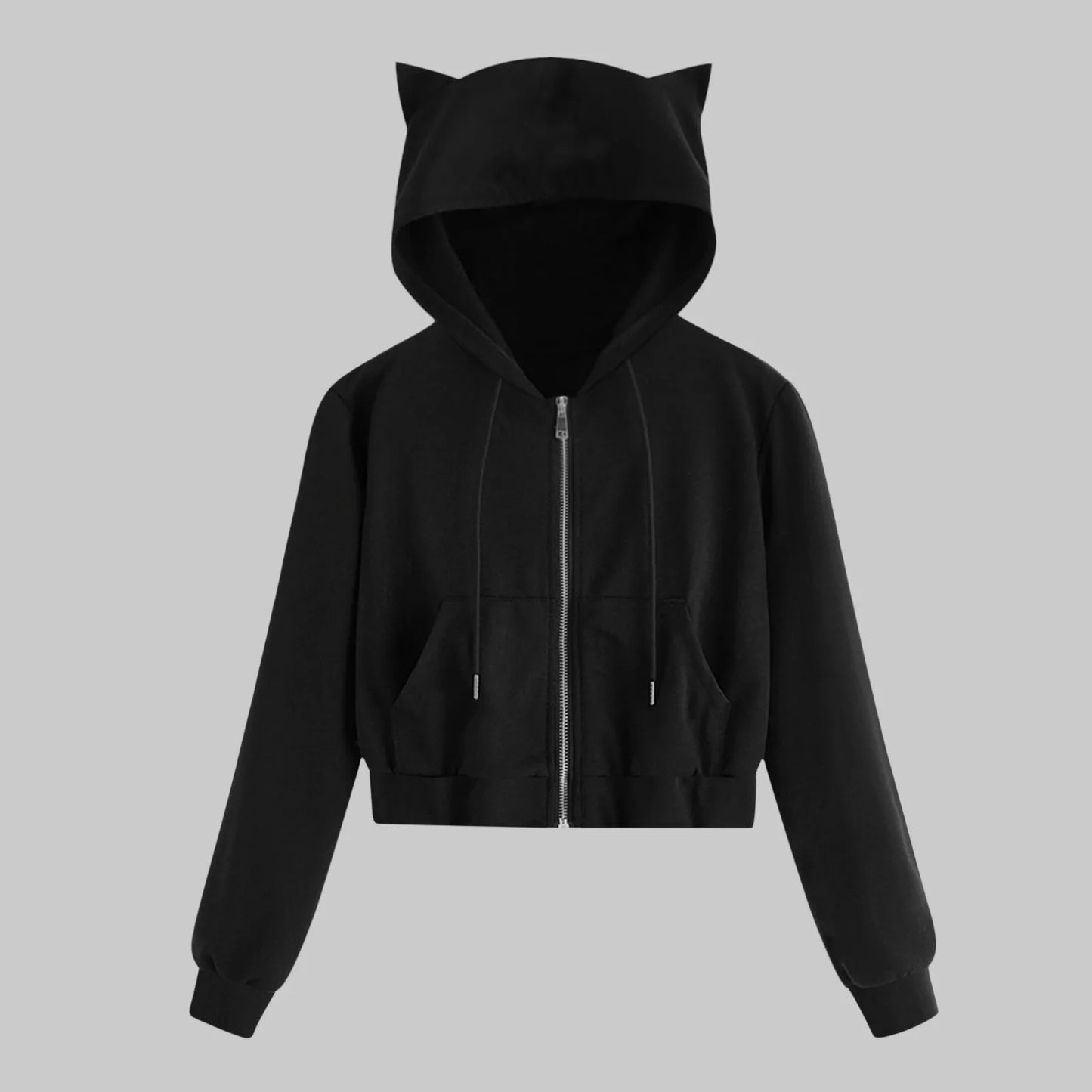 Autumn Hoodie Sweatshirt For Women Zip Up