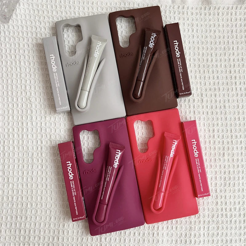 Original Rhode Lipstick Phone Case For Samsung Galaxy A55 A35 A16 A25 A15 A05S  With Lipgloss Box Cover