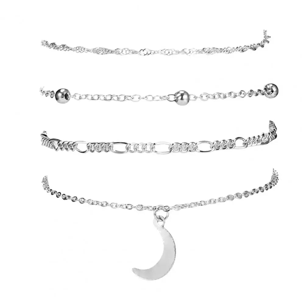 4Pcs  Ankle Bracelet