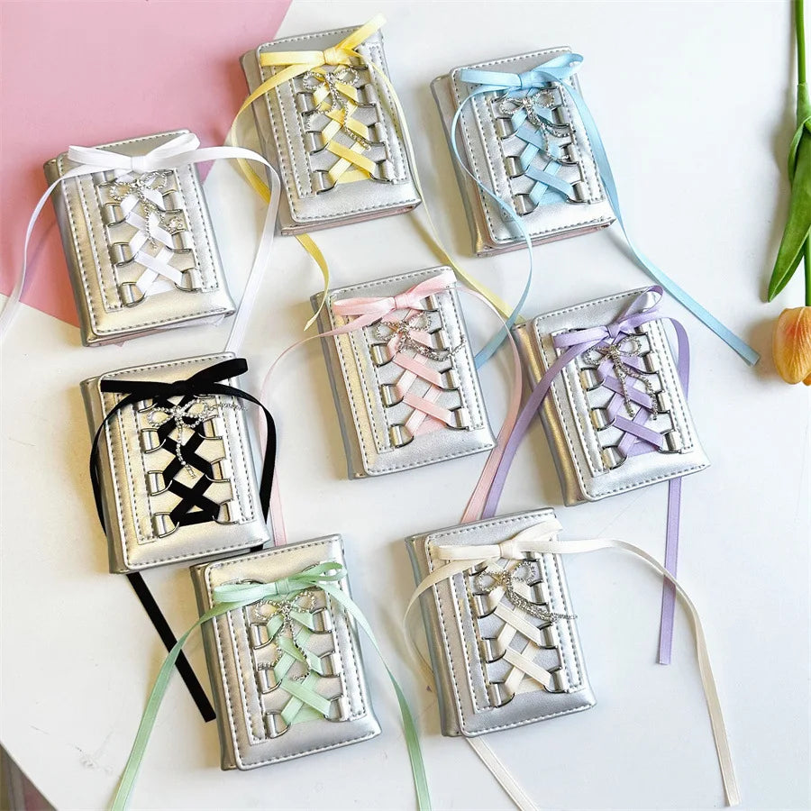 Fashion Ribbon Decoration Small Bag