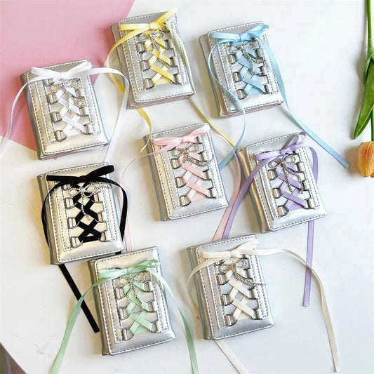 Fashion Ribbon Decoration Small Bag