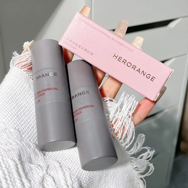 HERORANGE~Double head sponge monochrome powder blusher