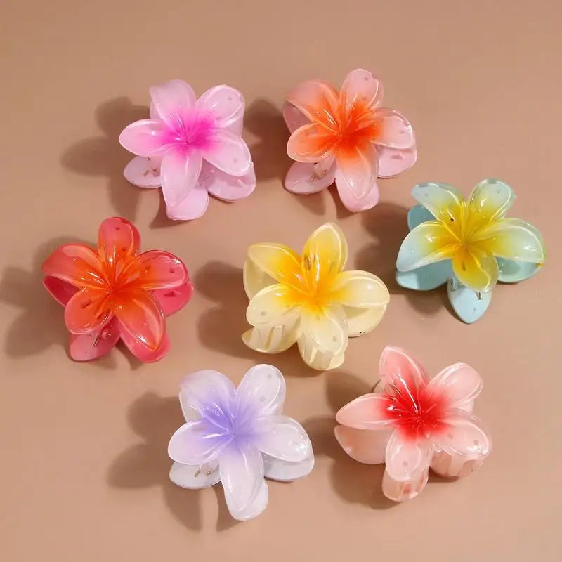 Hawaiian Flower Claw Clip