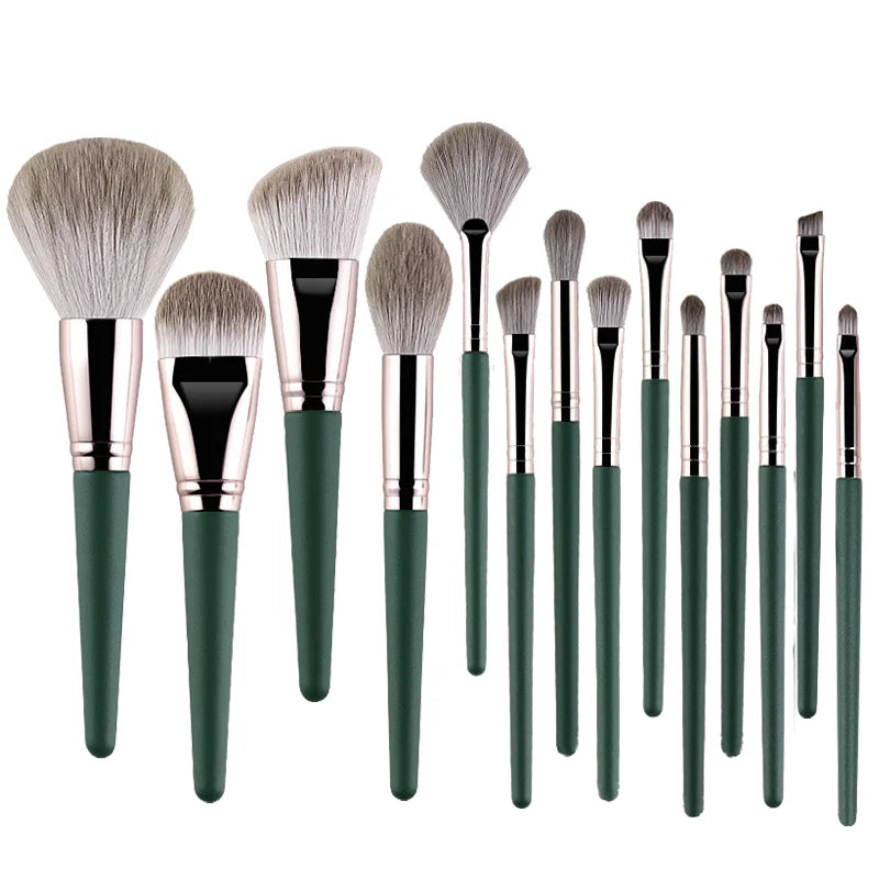 14 Makeup Brushes