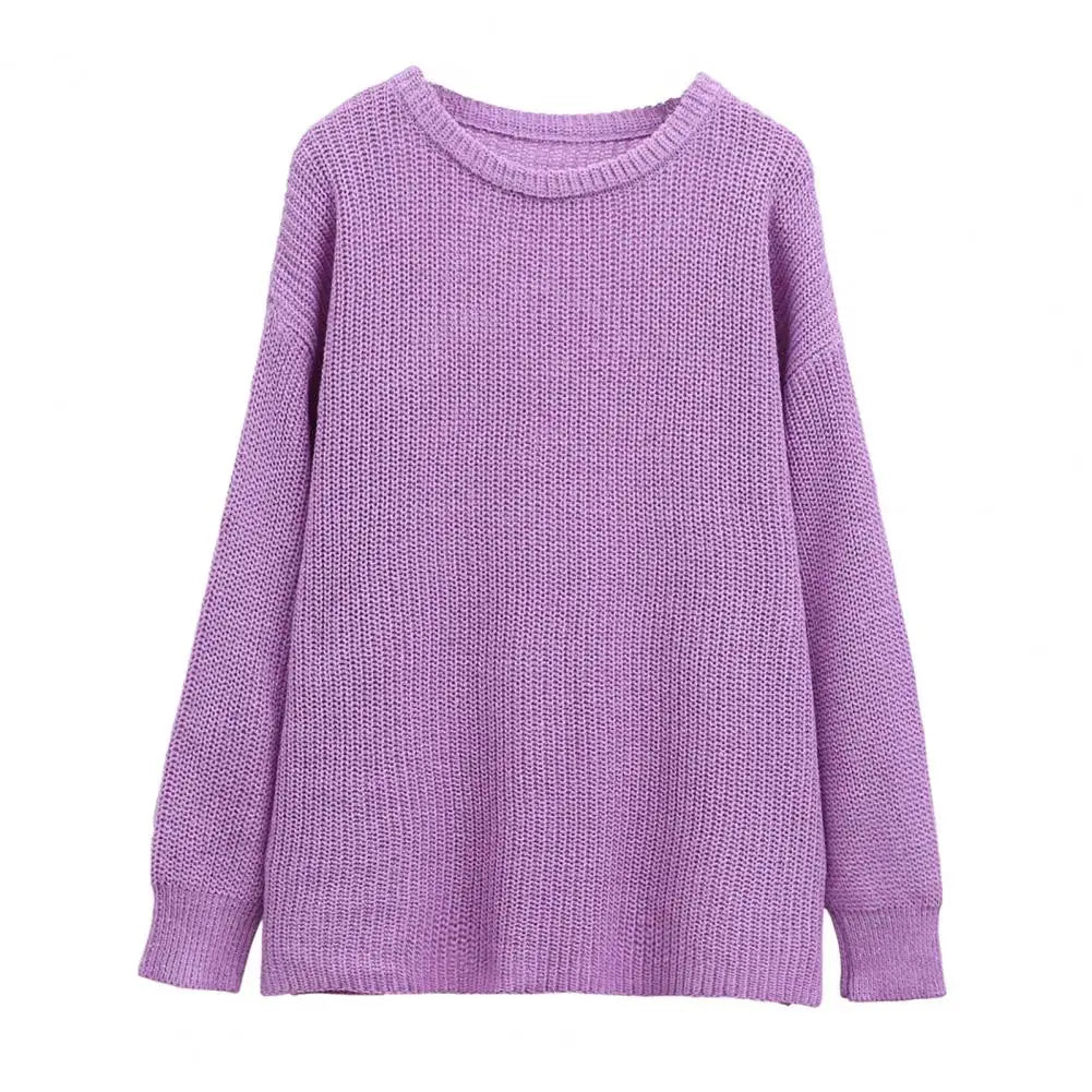Women Pullover  Round Neck
