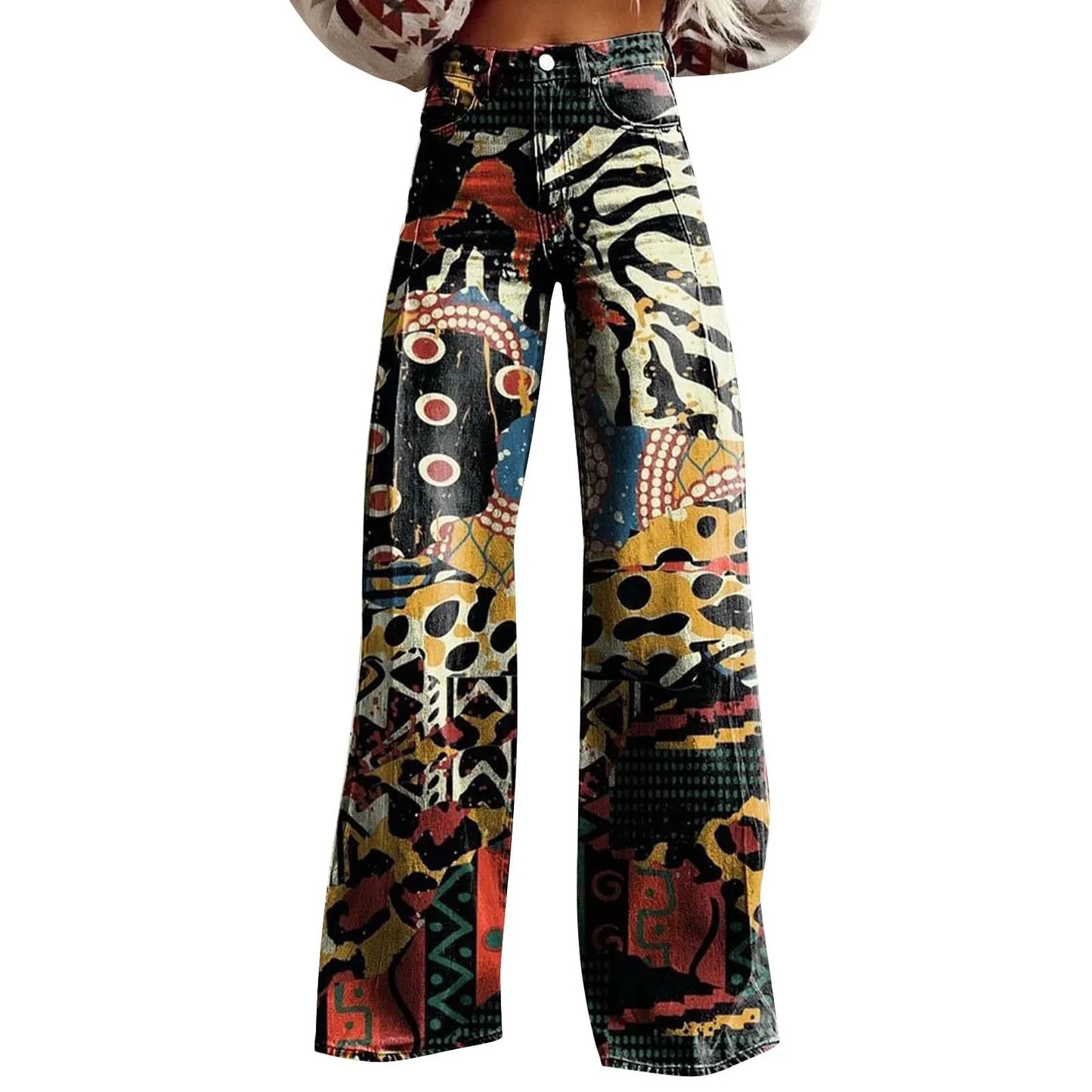 Wide Leg Flare Jeans