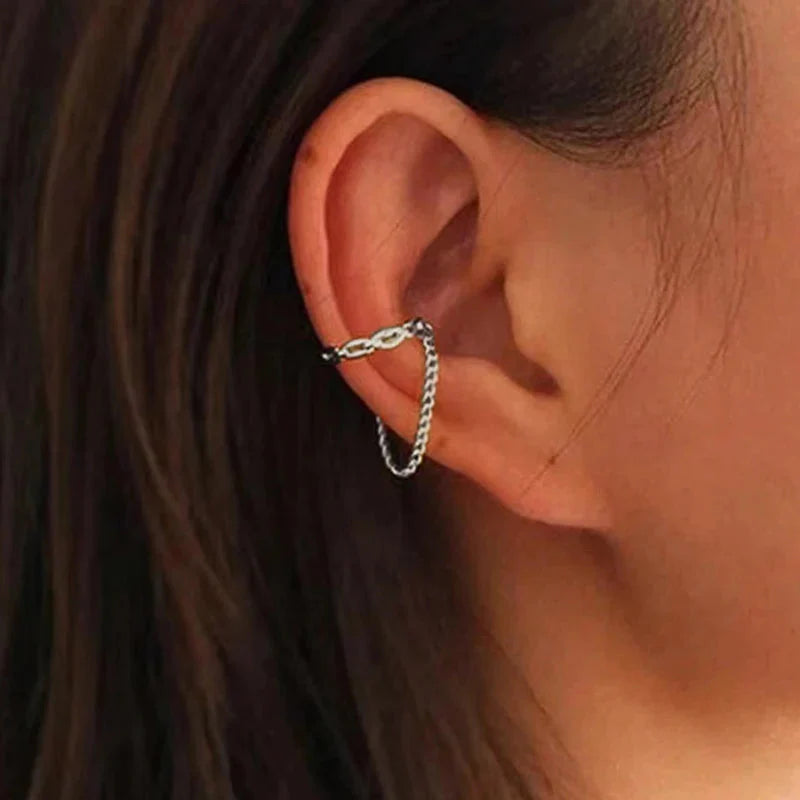 Punk Geometric Ear Cuff Earrings | Non-Piercing | BestOfVibe