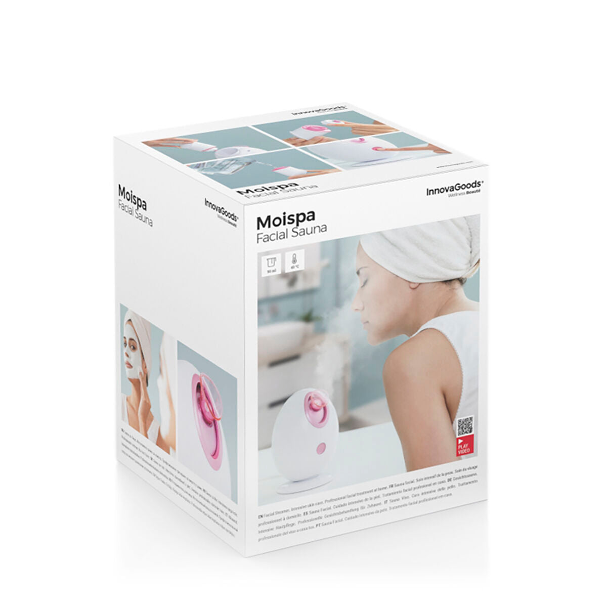 Electric Facial Sauna Moispa – Ηλεκτρική Σάουνα Προσώπου με Ατμό