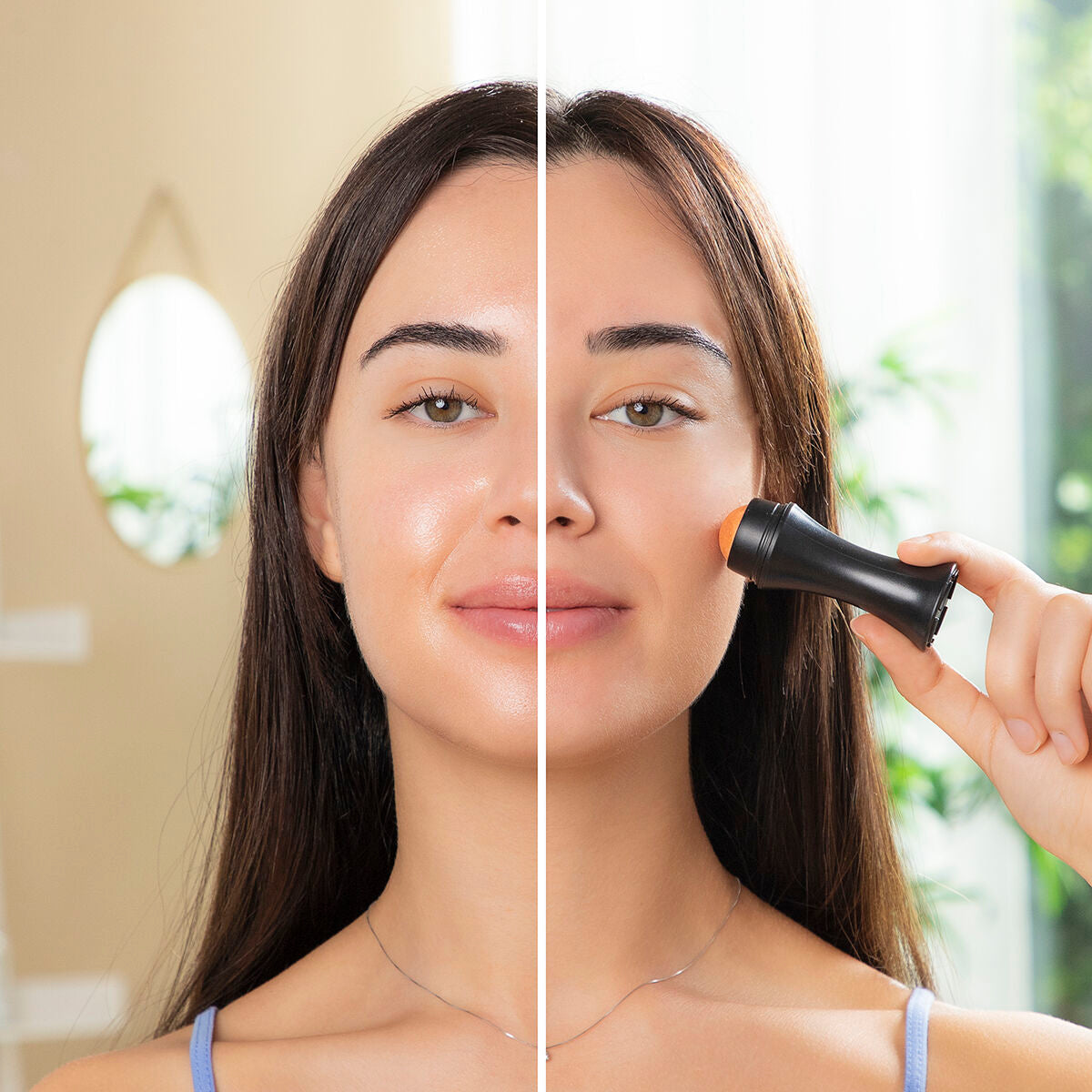 Volcanic Oil Control Roller – Mattifying Face Tool