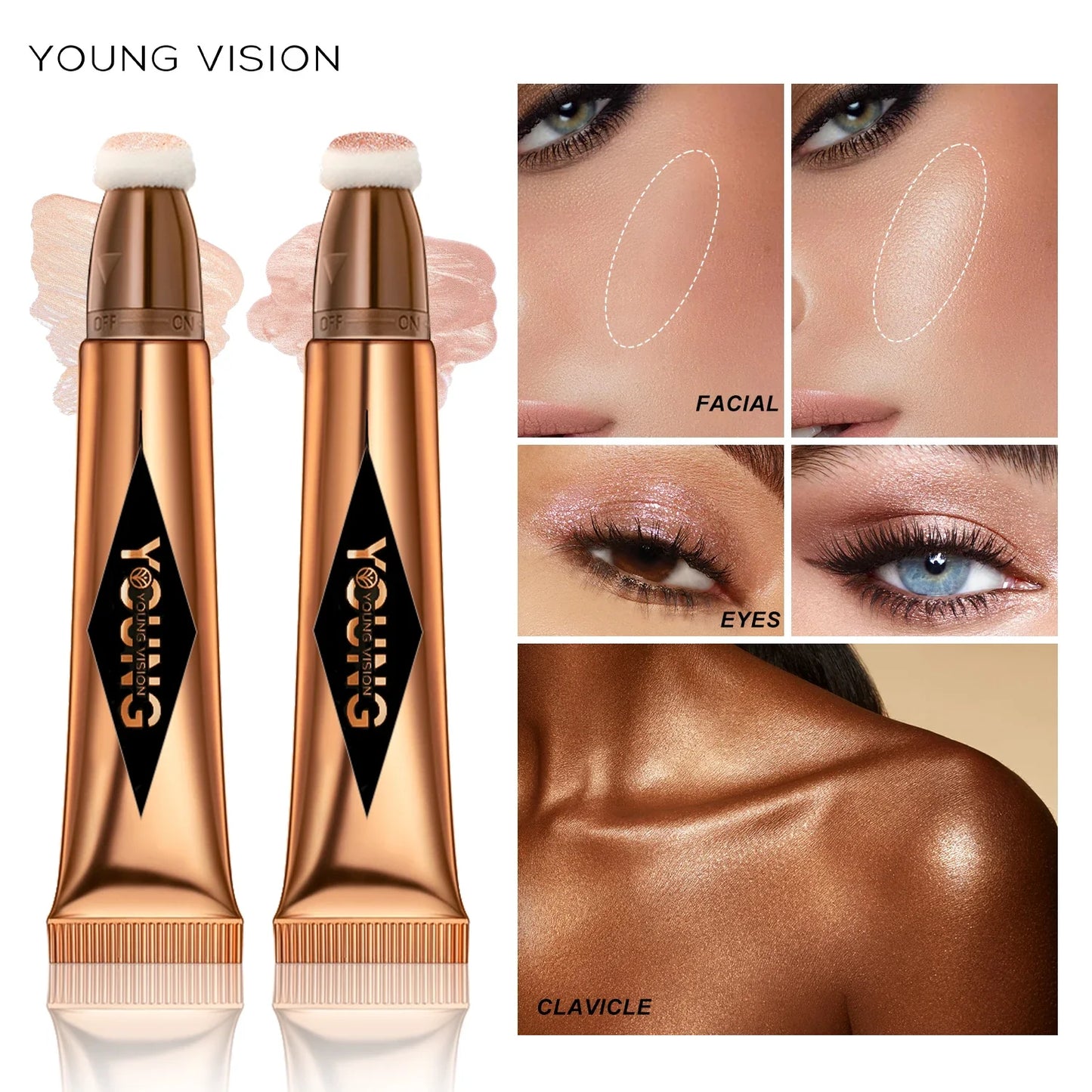 Young Vision Air Cushion Blusher 6 Colors