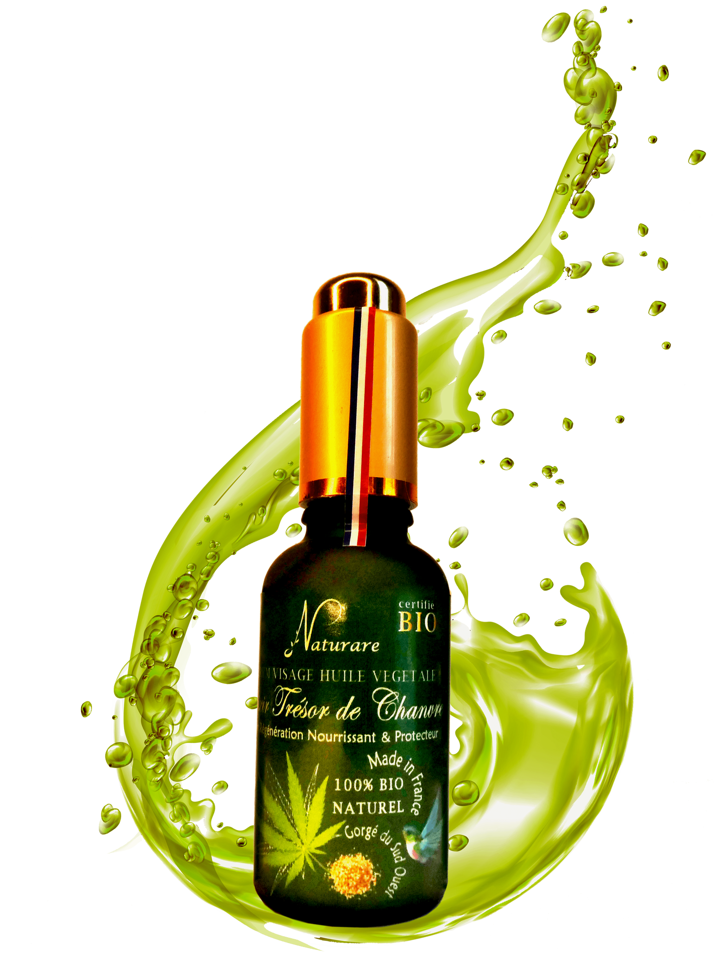 ELIXIR TRESOR DE CHANVRE BIO – Βιολογικός Ορός Ελαίου Κάνναβης | Made in France