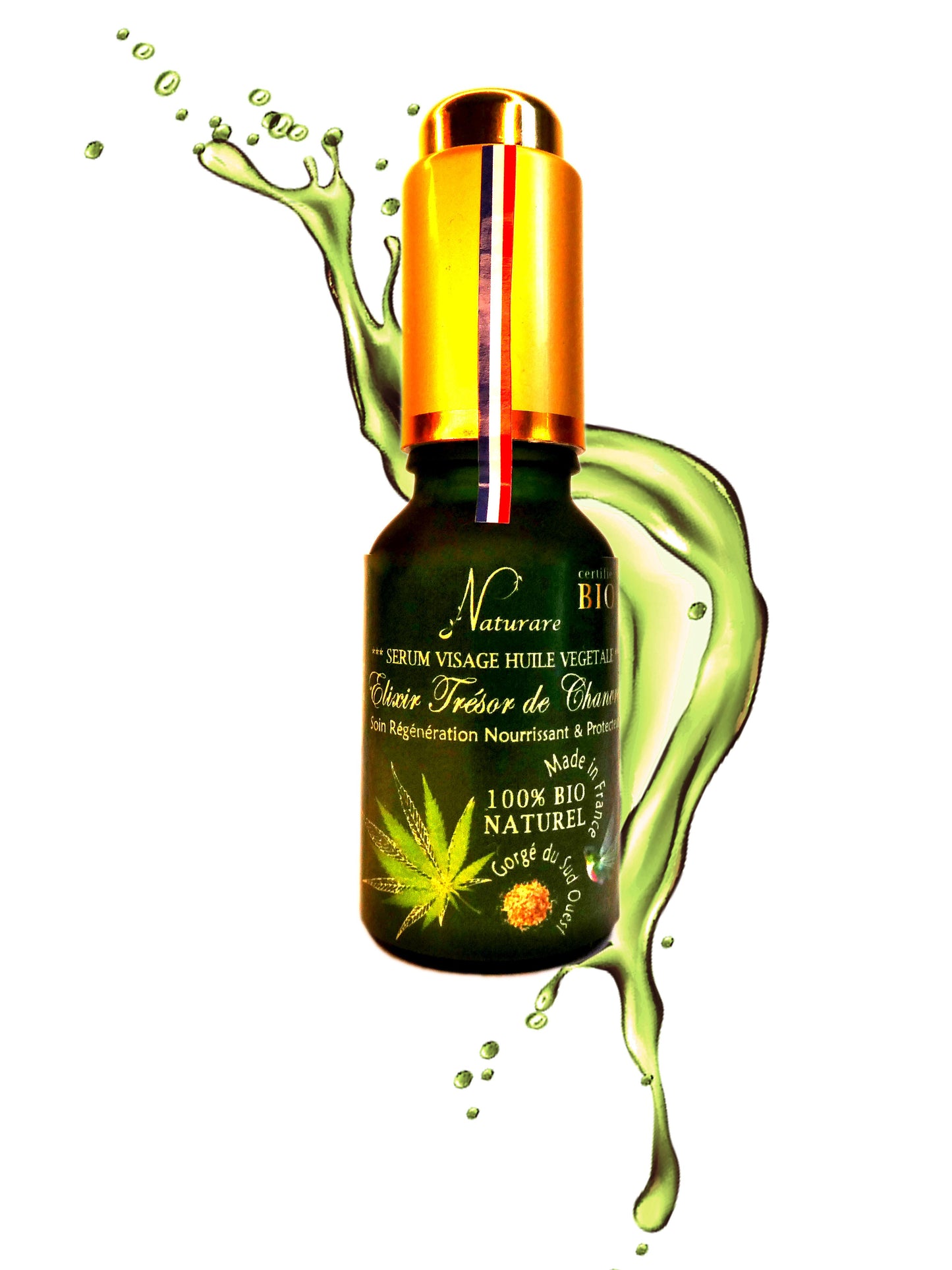 ELIXIR TRESOR DE CHANVRE BIO – Βιολογικός Ορός Ελαίου Κάνναβης | Made in France
