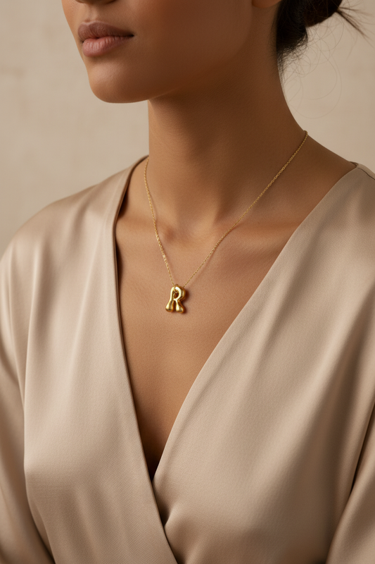 🔥 Κολιέ με Αρχικό Γράμμα - Viral TikTok | Δωρεάν Μεταφορικά